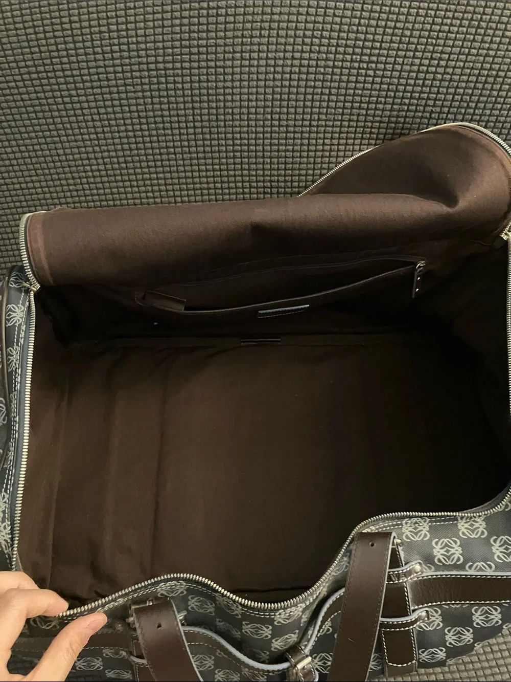 Loewe Anagram duffle Travel bag